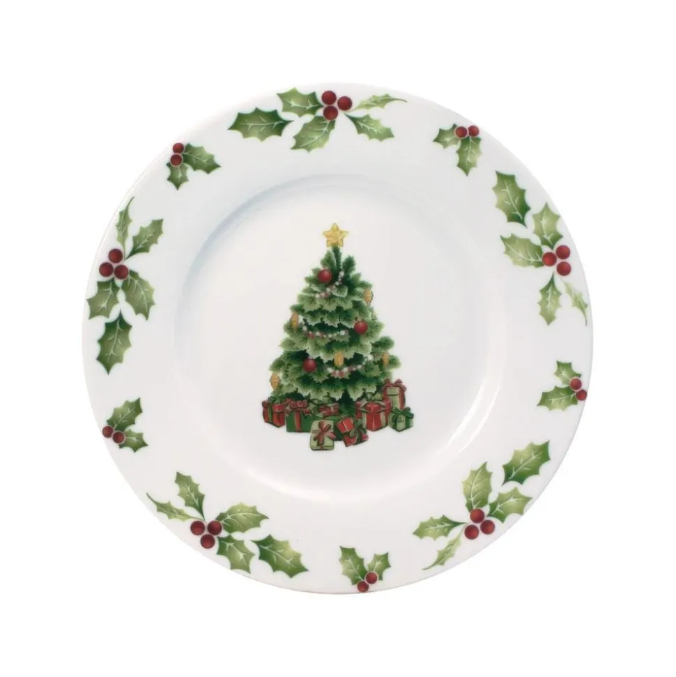 Christmas Day 24 Piece Dinnerware Set, Service for 8
