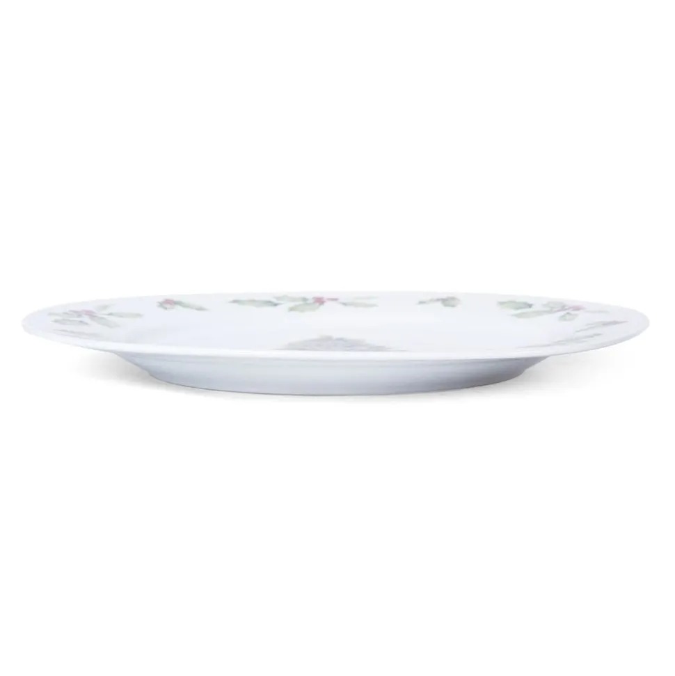 Christmas Day Set of 8 Dinner Plates
