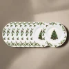 Christmas Day Set of 8 Salad Plates