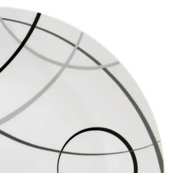 Circles 18 Piece Dinnerware Set, Service for 6