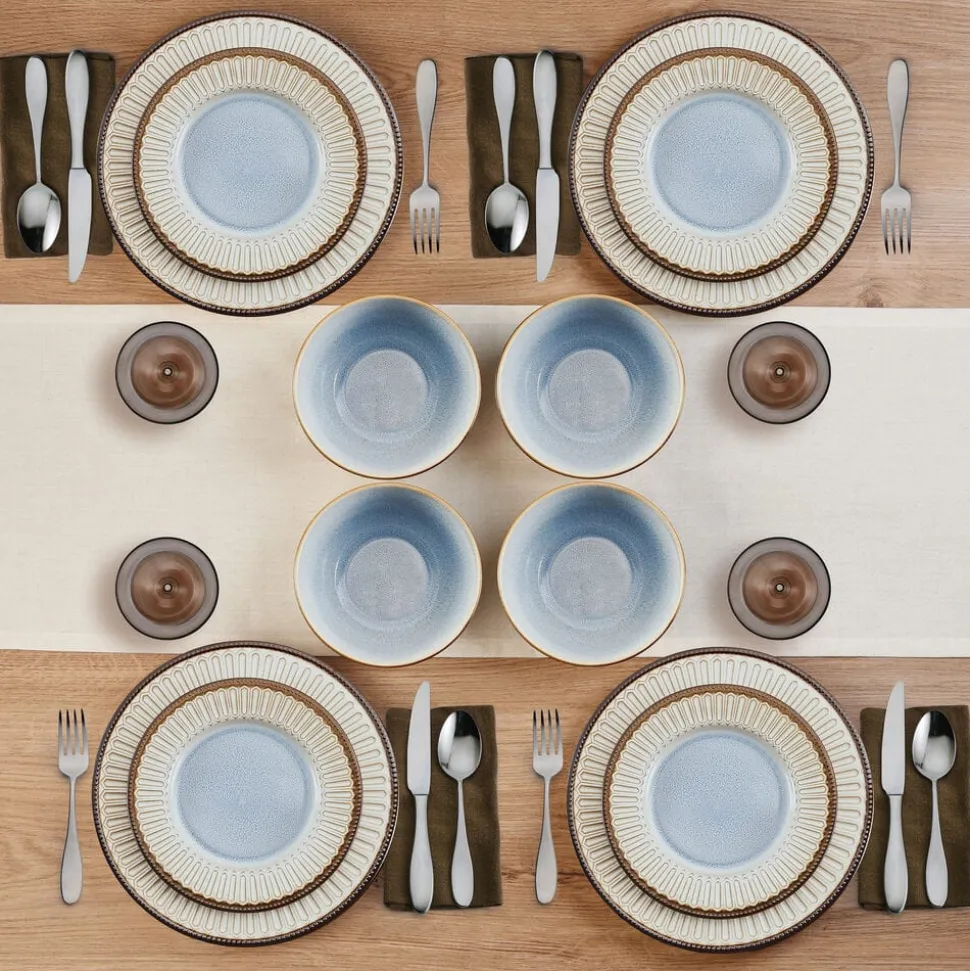 Clara 12 Piece Dinnerware Set, Service for 4