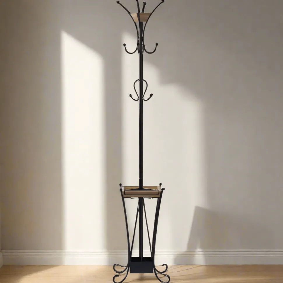 Coat Rack With Umbrella Stand