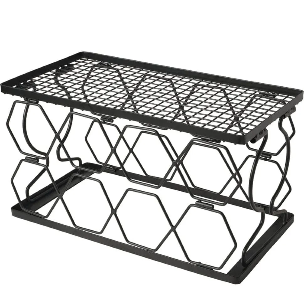 Collapsible Stackable 8 Bottle Wine Rack