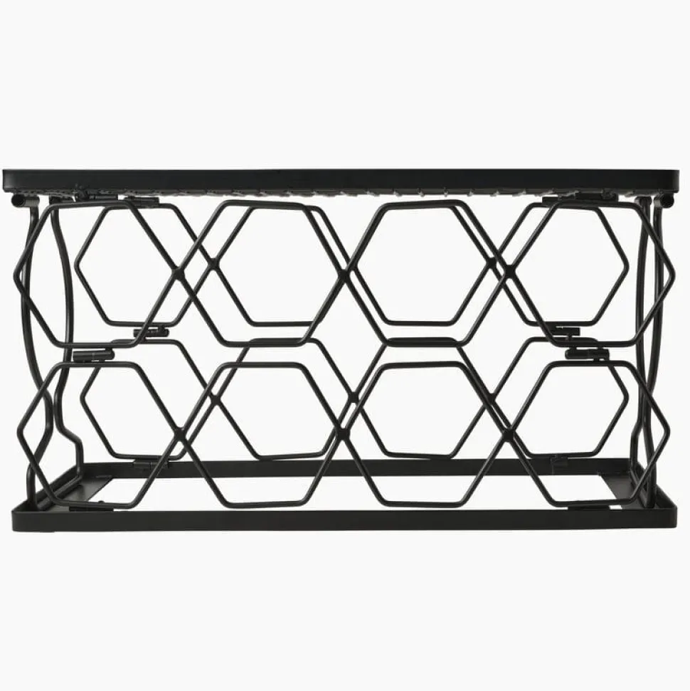 Collapsible Stackable 8 Bottle Wine Rack
