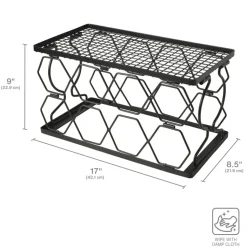 Collapsible Stackable 8 Bottle Wine Rack