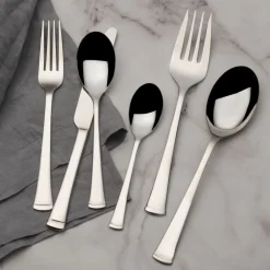 Conley 34 Piece Flatware Set, Service for 8