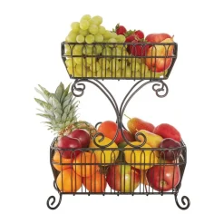 Countryside 2 Tier Fruit Storage Basket