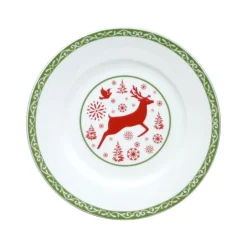 Dancing Snowflakes Dinnerware Set