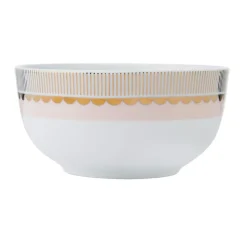 Darbie Angell Golden Charm Metallic 12 Piece Dinnerware Set, Service for 4