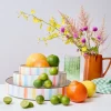 Darbie Angell Happy Spring Summer 9 piece Bowl Set, Service for 3