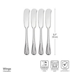 Darbie Angell Wings Set of 4 Spreaders