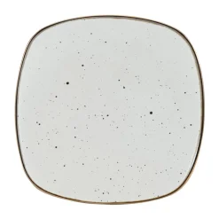 Decker White 16 Piece Dinnerware Set, Service for 4