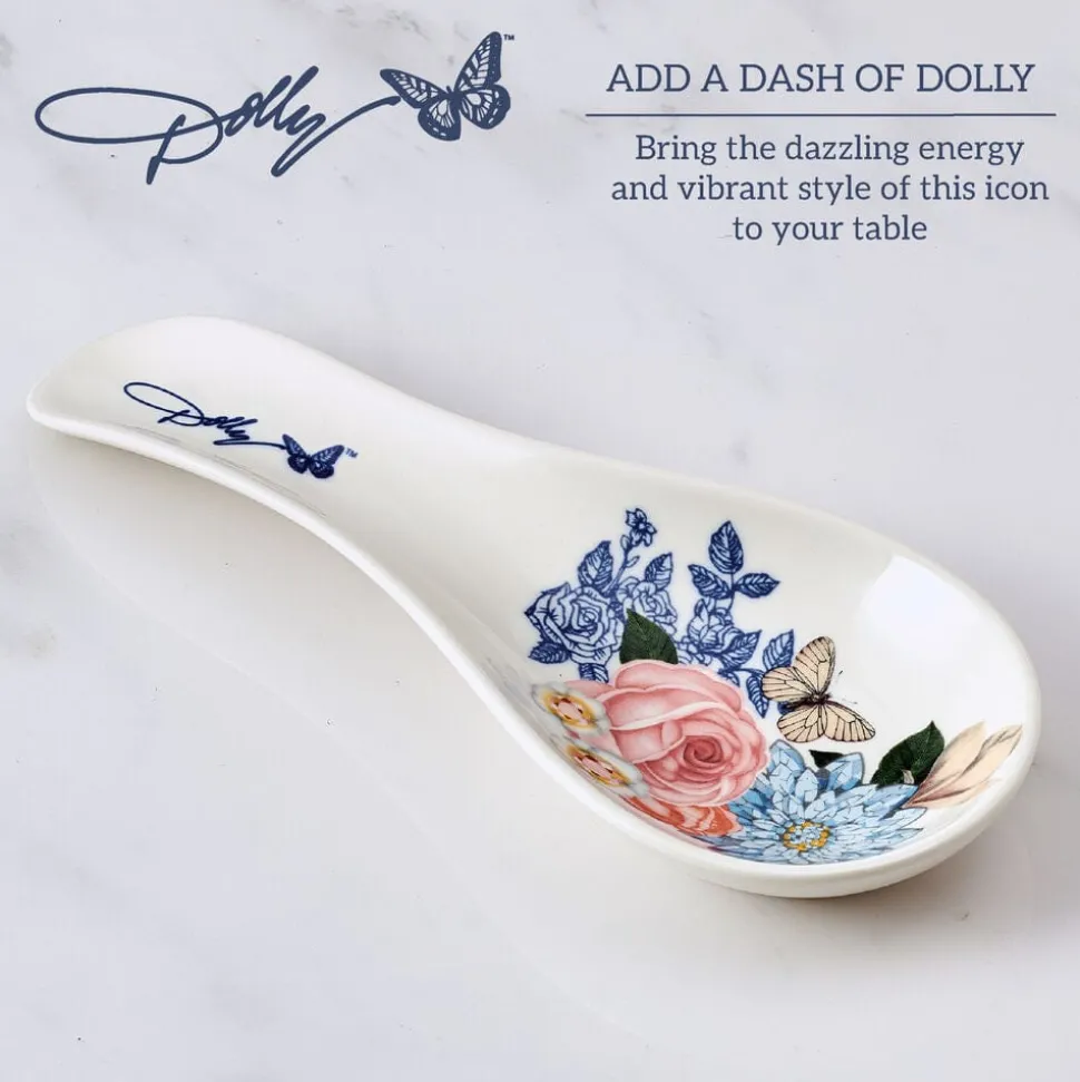 Dolly Parton Floral Spoon Rest