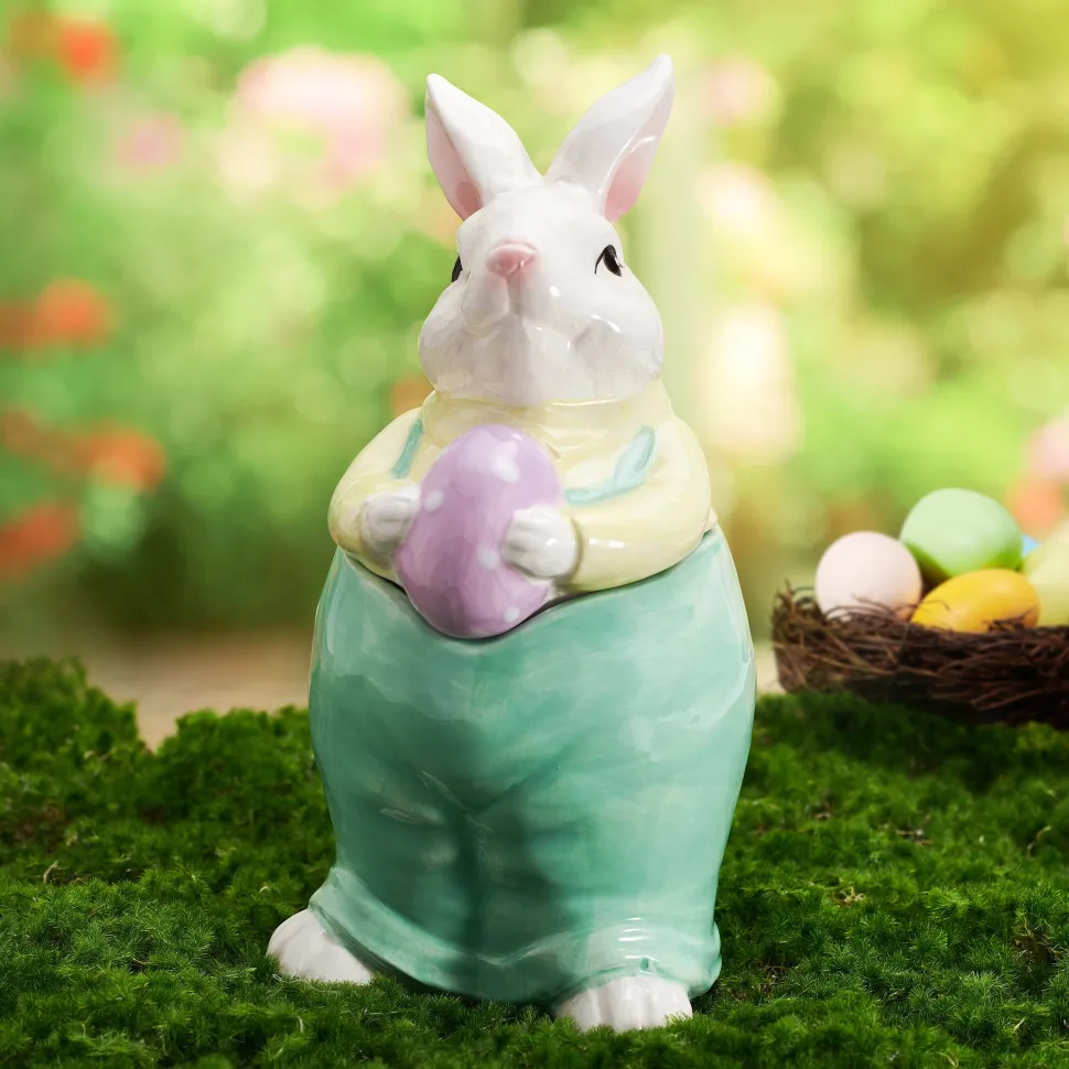 Easter Bunny Cookie Jar