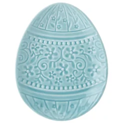 Easter Egg Teal Plate