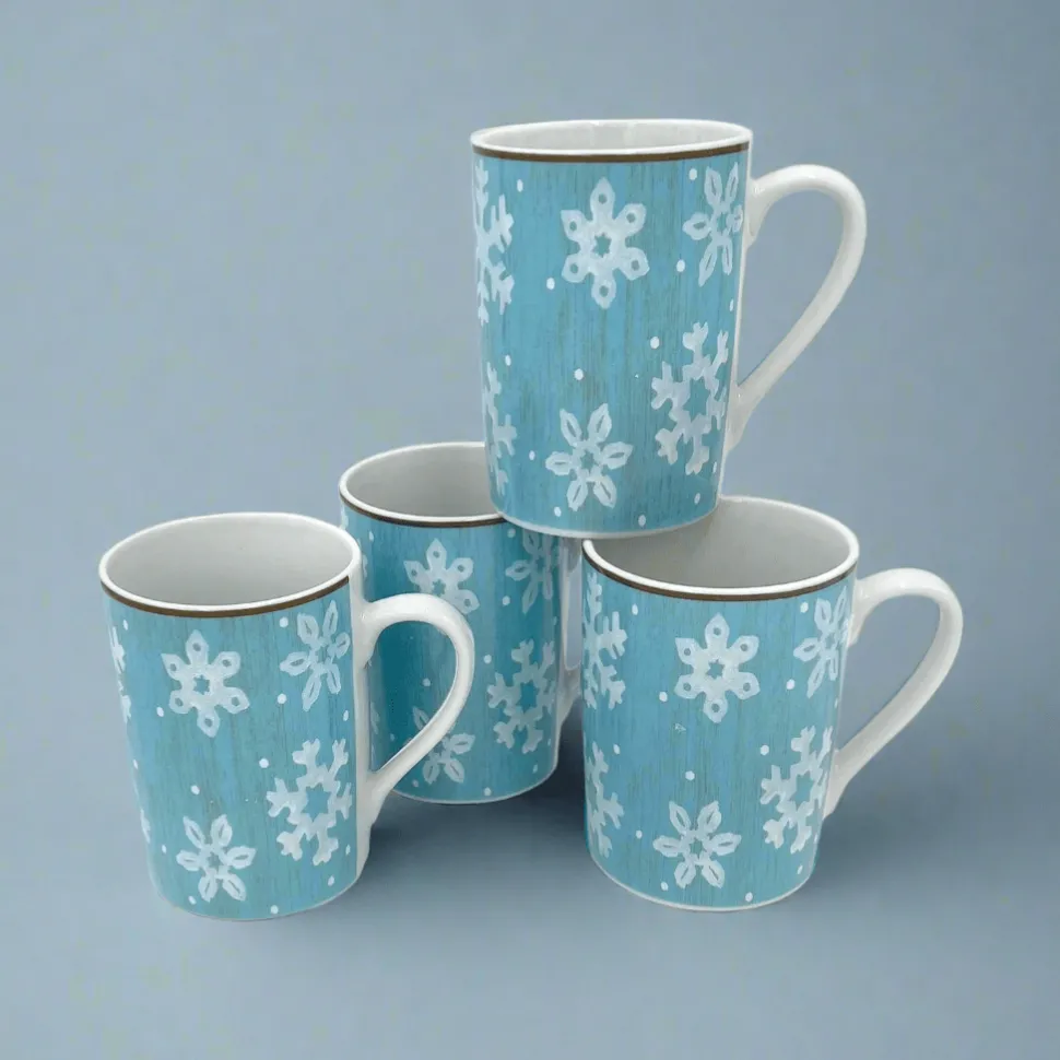 Evergreen Ernie Set of 4 Mugs