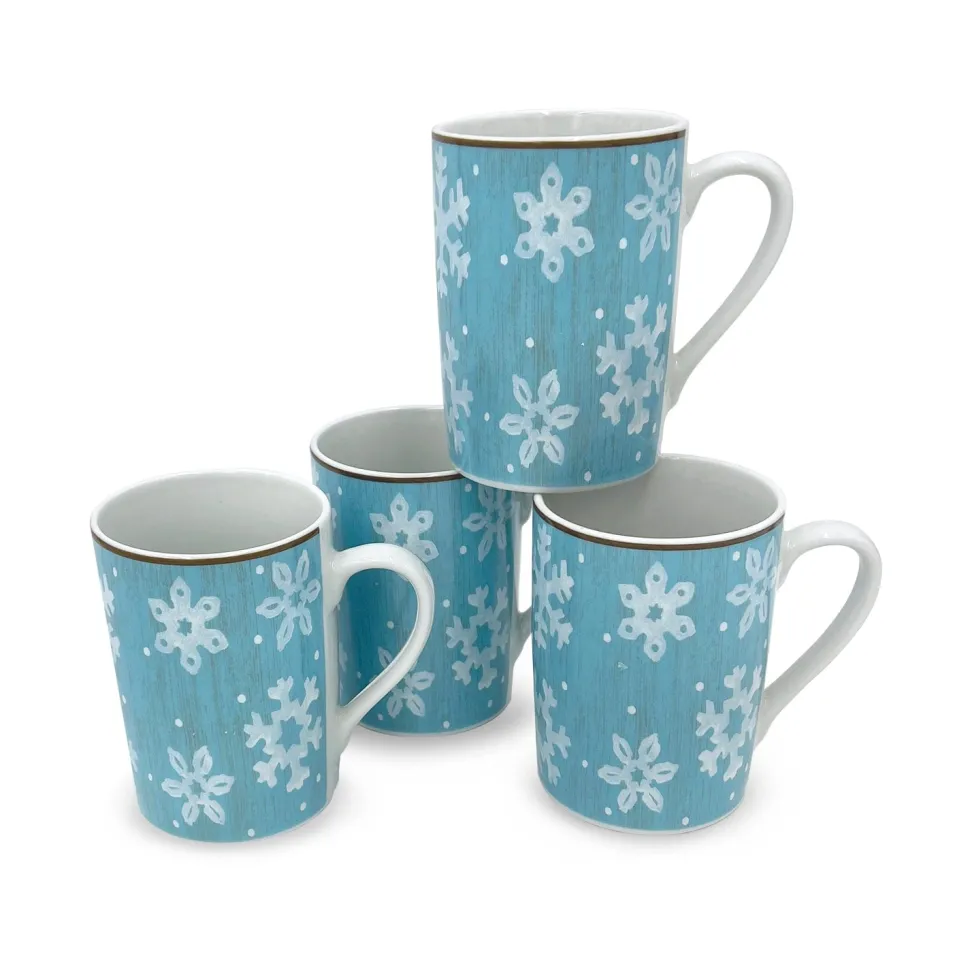 Evergreen Ernie Set of 4 Mugs