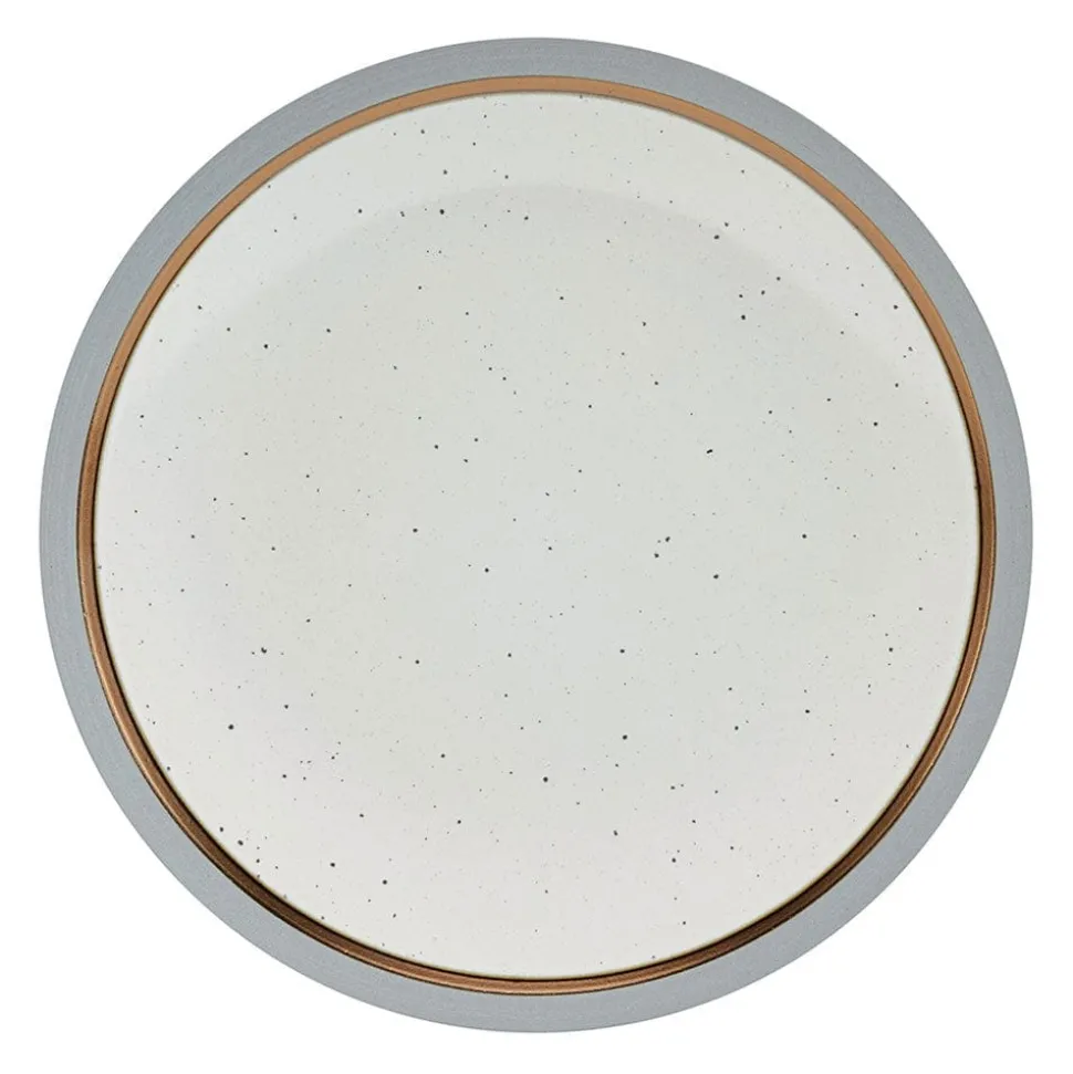 Ezra Grey 16 Piece Dinnerware Set, Service for 4
