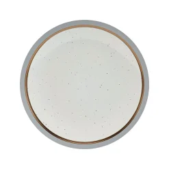 Ezra Grey 16 Piece Dinnerware Set, Service for 4