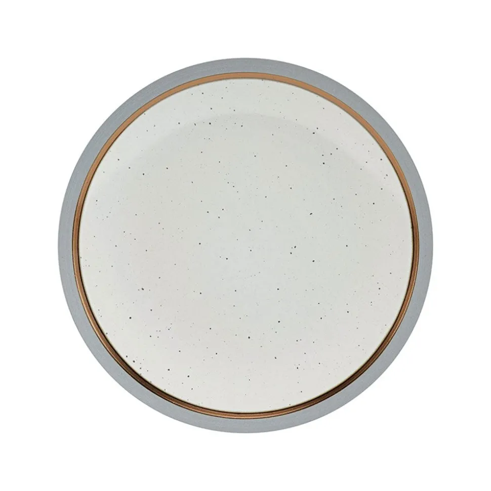 Ezra Grey 16 Piece Dinnerware Set, Service for 4