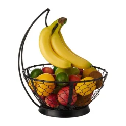 Farmers Market Fruit Basket with Banana Hanger