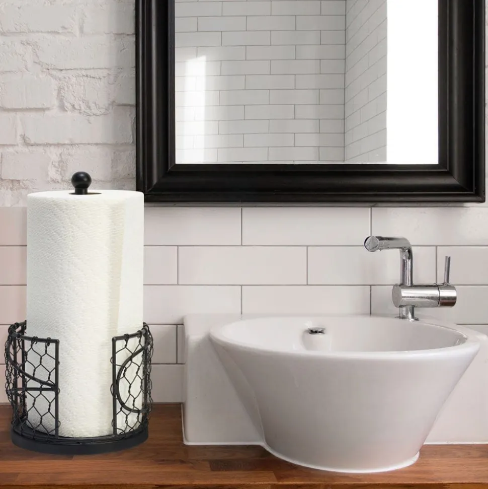 Farmers Market Paper Towel Holder