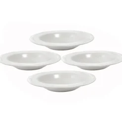 Filigree® Set of 4 Rim Soup Bowls