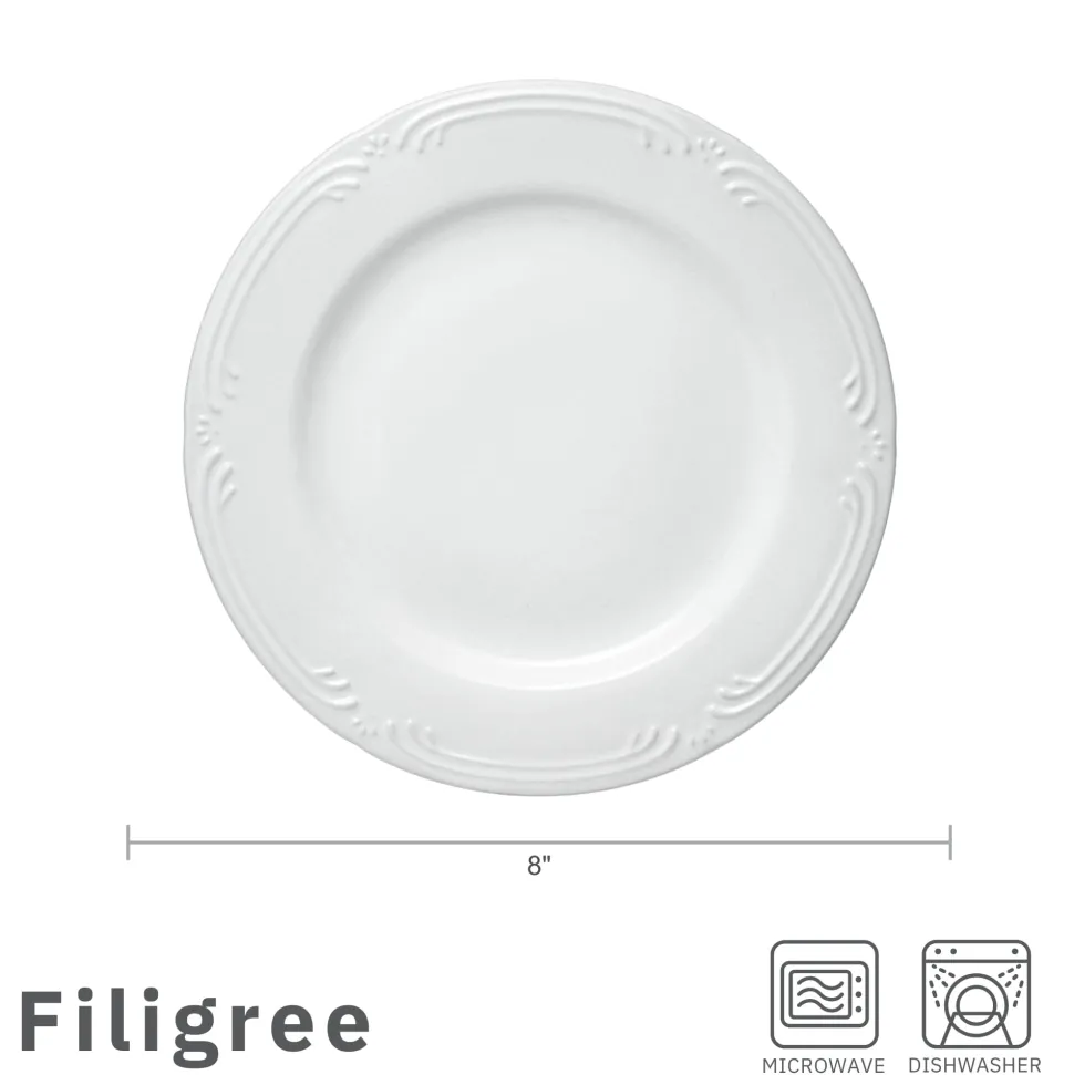 Filigree® Set of 4 Salad Plates