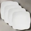 Filigree® Set of 4 Square Dinner Plates