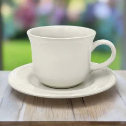 Filigree® Set of 4 Tea Cups and Saucers