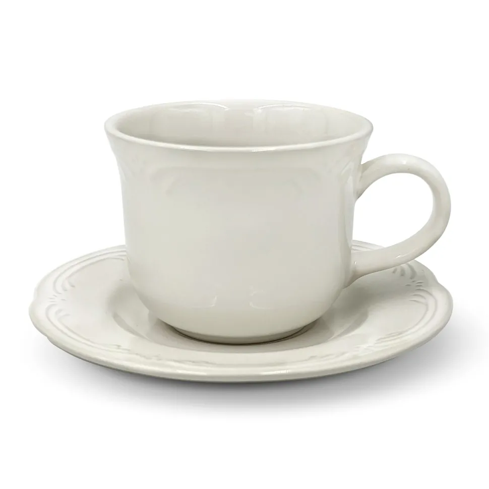 Filigree® Set of 4 Tea Cups and Saucers