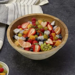 Fitz and Floyd Austin Craft Deep Serve Bowl, White