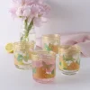 Fitz and Floyd Vintage Vibe Double Old Fashioned Glasses Set of 4