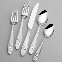 Flamingo 20 Piece Flatware Set, Service for 4