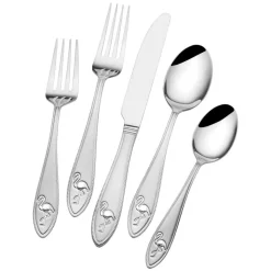 Flamingo 20 Piece Flatware Set, Service for 4