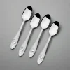Flamingo Set of 4 Demitasse Mini Coffee Spoons