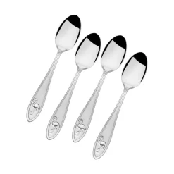 Flamingo Set of 4 Demitasse Mini Coffee Spoons