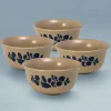 Folk Art® Set of 4 Deep Soup Cereal Bowls