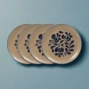 Folk Art® Set of 4 Luncheon Plates