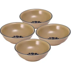 Folk Art® Set of 4 Soup Cereal Bowls