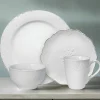 French Lace White Dinnerware Set