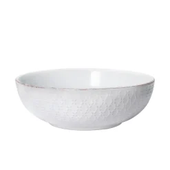 French Lace White Individual Pasta Bowl