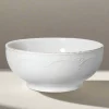 French Lace White Serve Bowl
