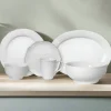 French Lace White Service for 8 with Serveware