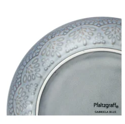 Gabriela Blue 16 Piece Dinnerware Set, Service for 4
