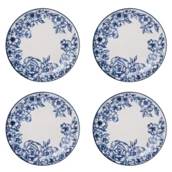 Gabriela Blue 16 Piece Dinnerware Set, Service for 4