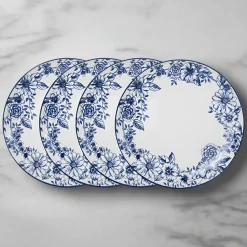 Gabriela Blue Set of 4 Dinner Plates