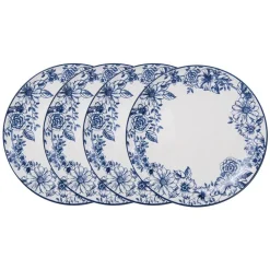 Gabriela Blue Set of 4 Dinner Plates