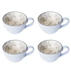 Gabriela Gray 16 Piece Dinnerware Set, Service for 4