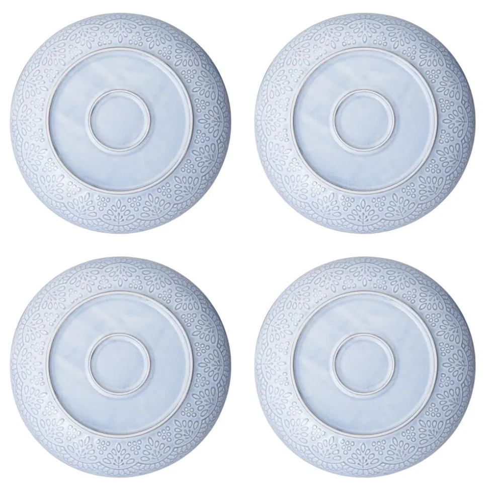 Gabriela Gray 16 Piece Dinnerware Set, Service for 4